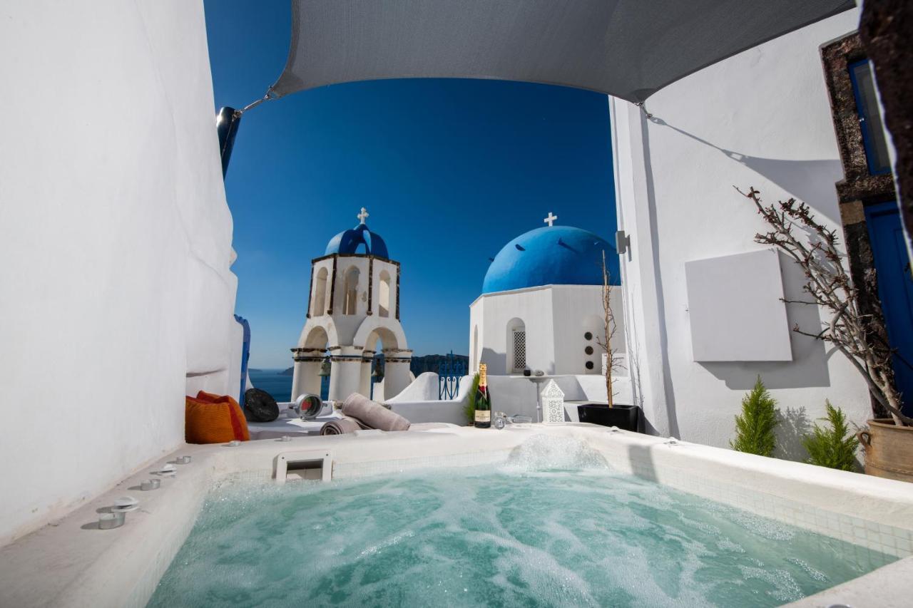 Вилла Santo Blue Horizon Blue Domes View Ия Экстерьер фото