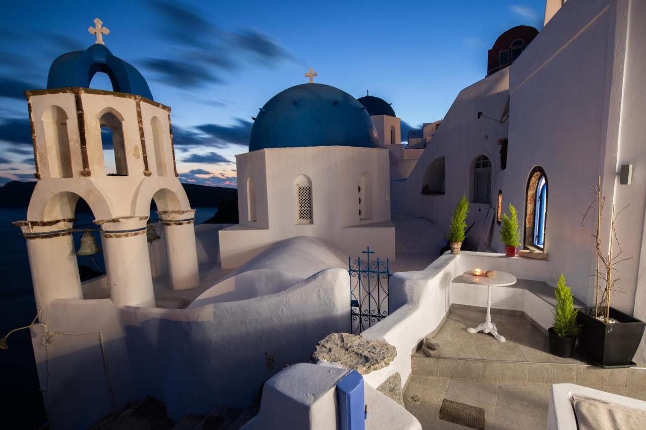 Вилла Santo Blue Horizon Blue Domes View Ия Экстерьер фото